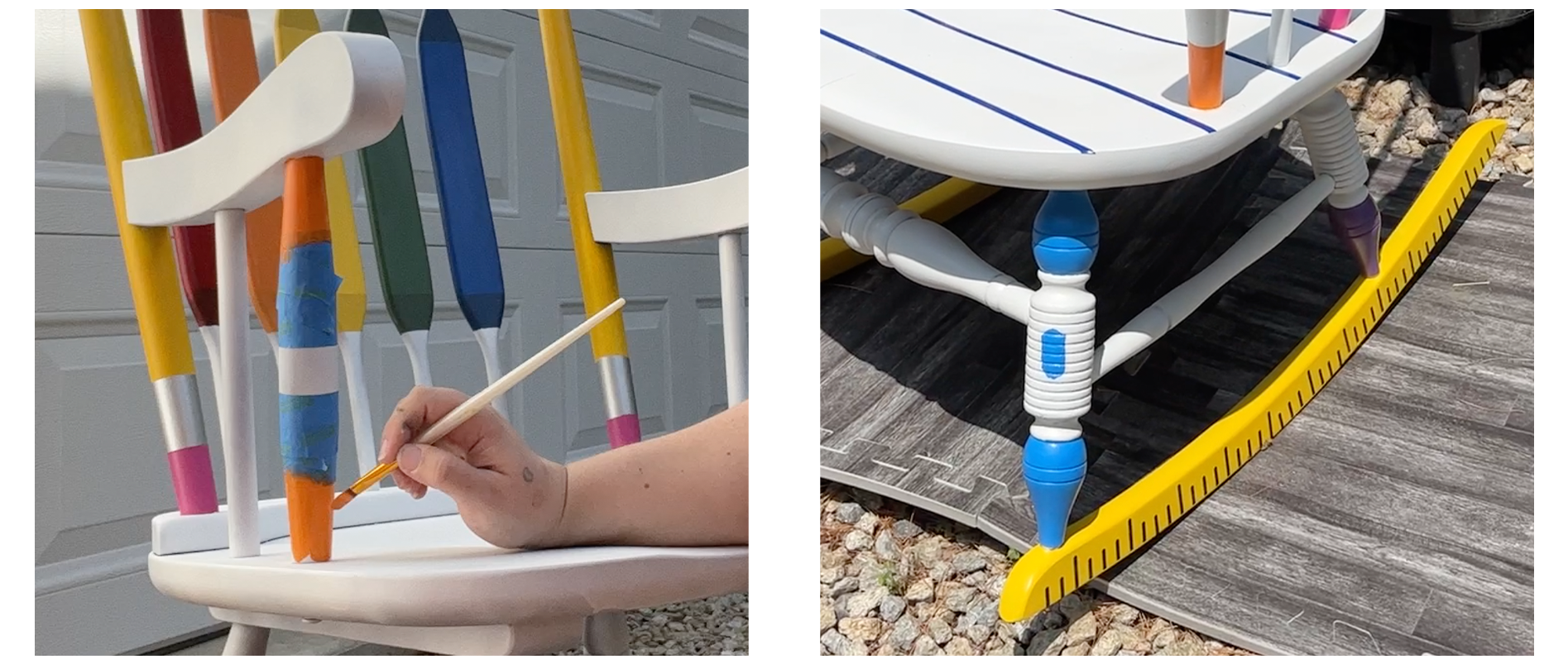 Ruler and Glue Stick